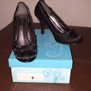 Black Charlotte Russe heels